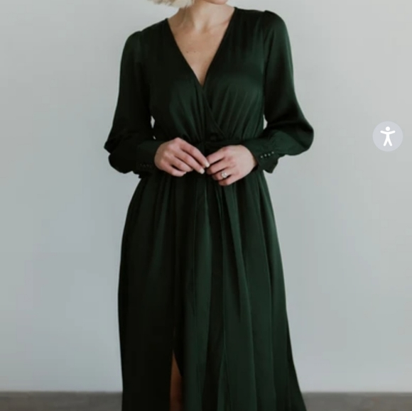 Baltic Born | Dresses | Baltic Born Green Maxi Dress | Poshmark